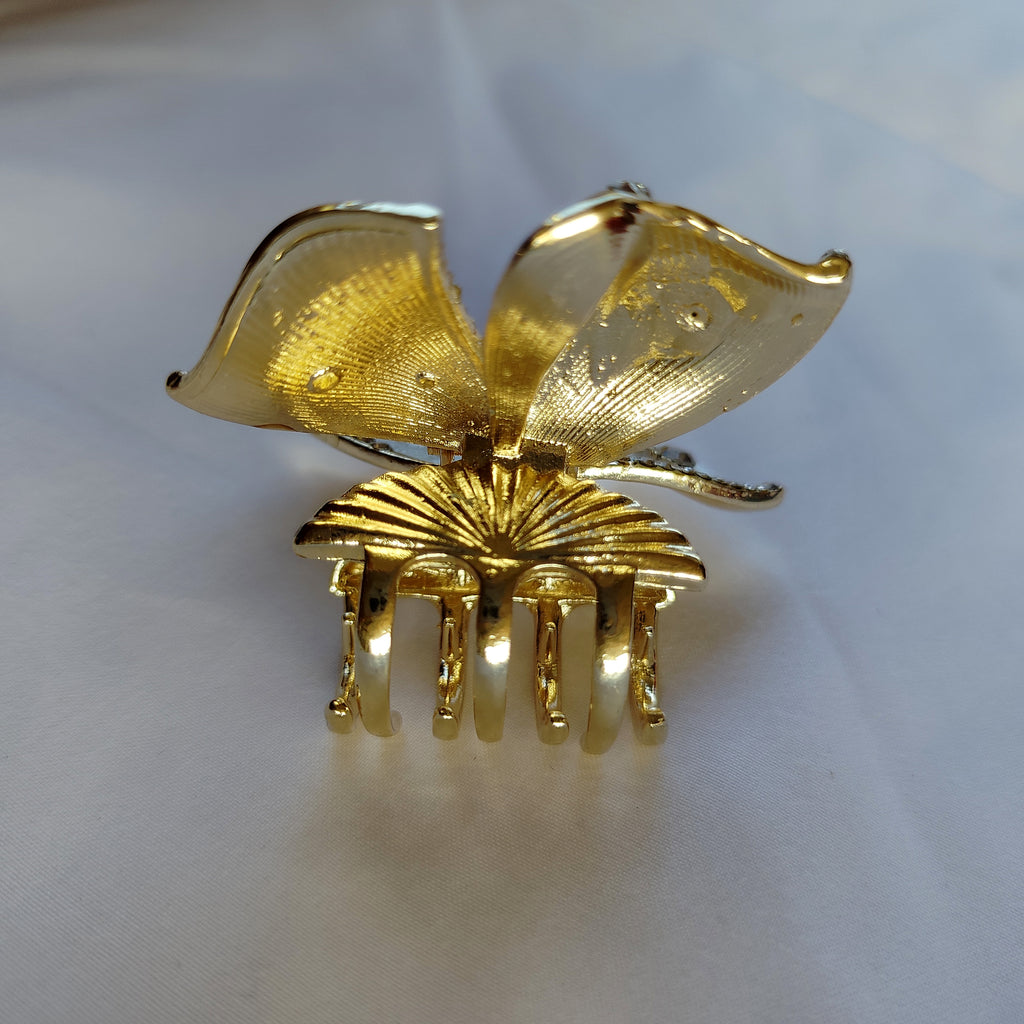 Butterfly Hair Clip - Gemstone Embellished Wings
