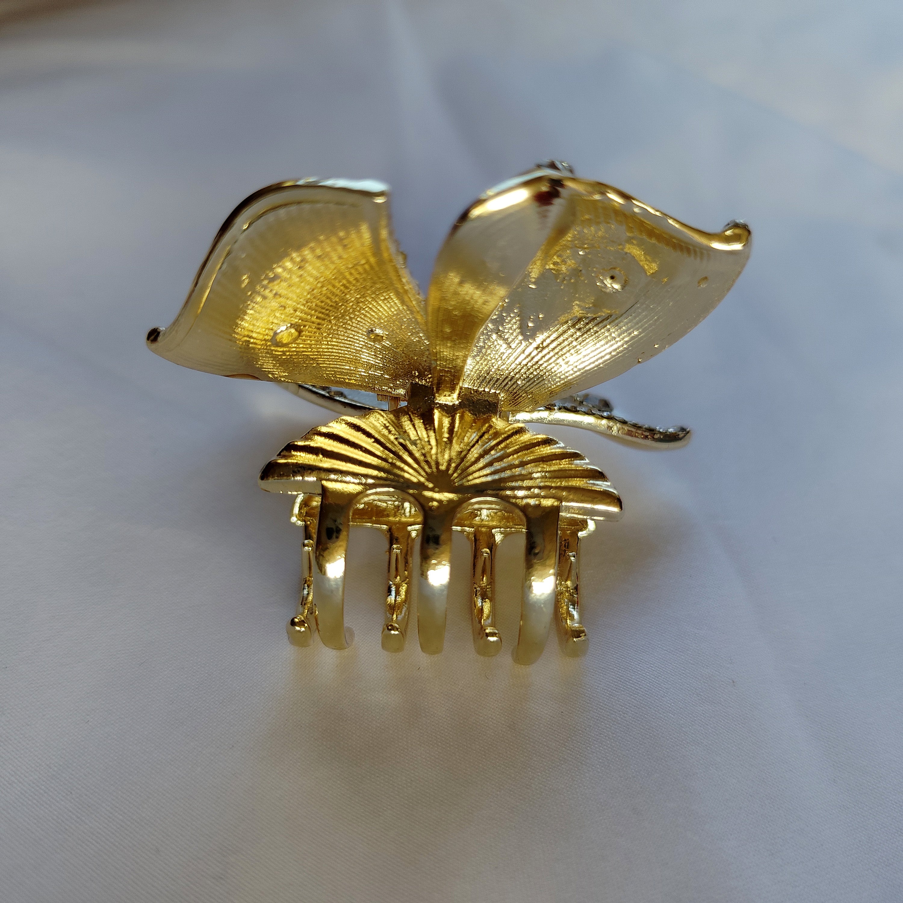 Butterfly Hair Clip - Gemstone Embellished Wings