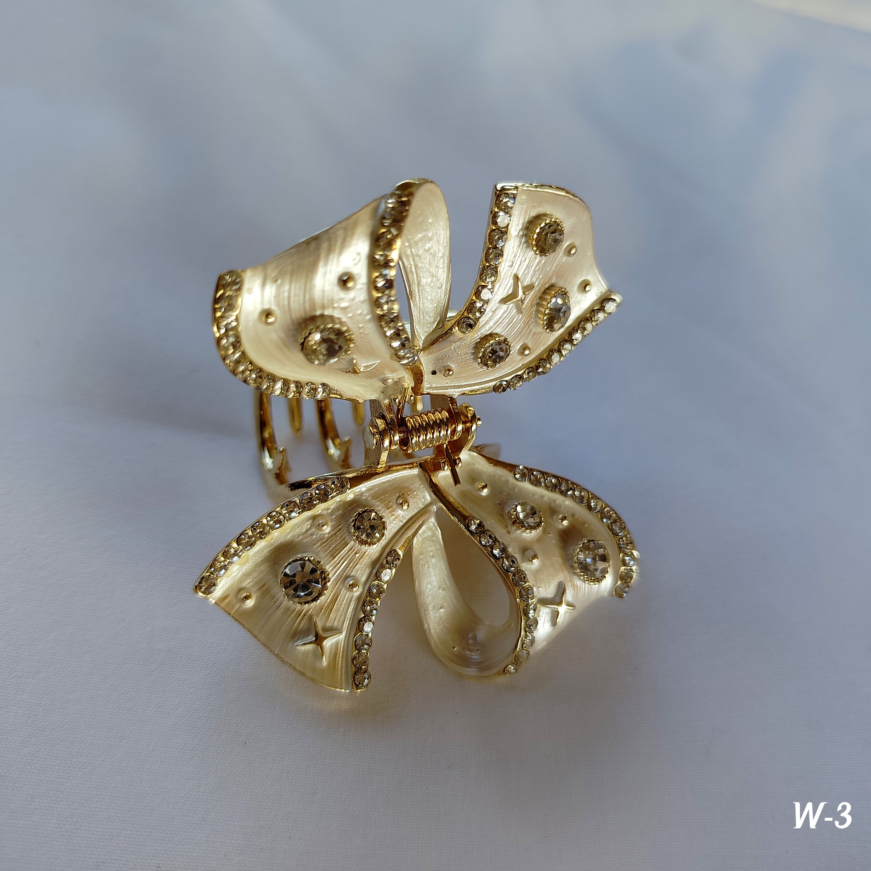 Butterfly Hair Clip - Gemstone Embellished Wings