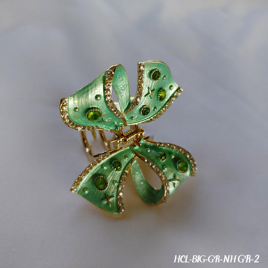 Butterfly Hair Clip - Gemstone Embellished Wings