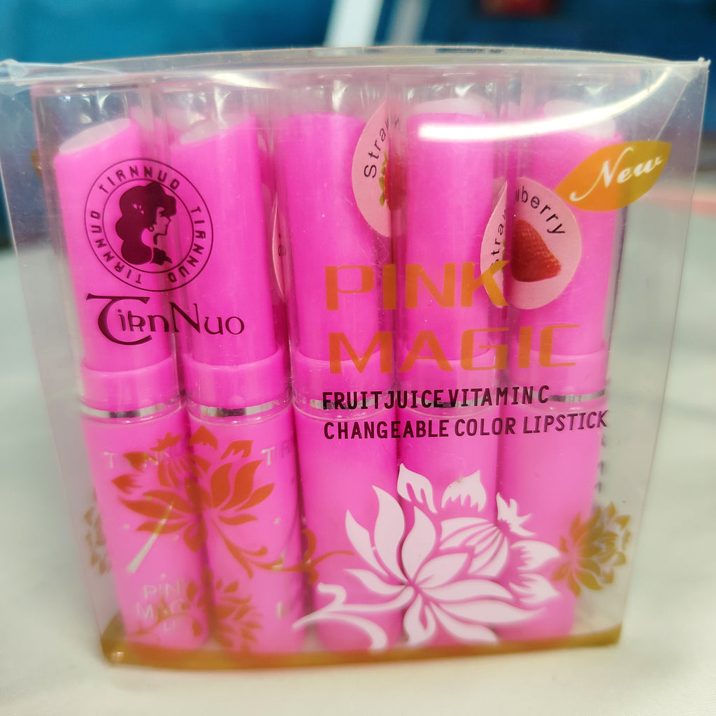 Pink Magic Changeable Color Lipstick - Strawberry Vitamin C