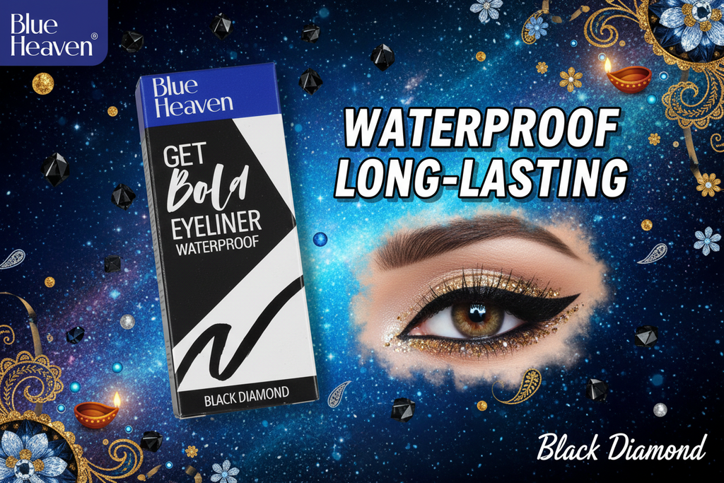 Blue Heaven Get Bold Waterproof Eyeliner Social Media Banner