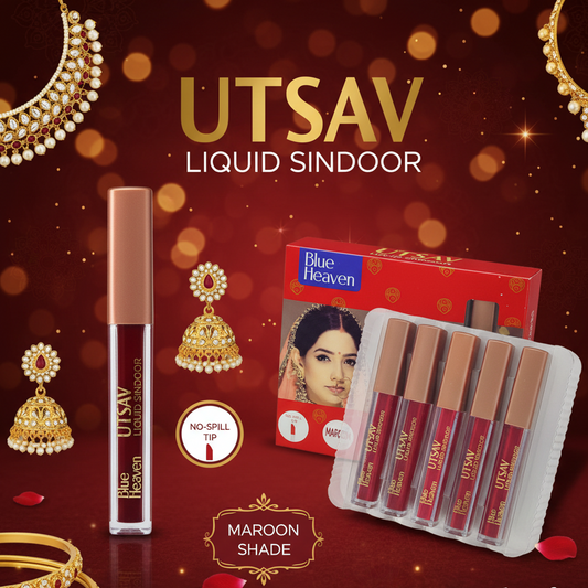 Blue Heaven Utsav Liquid Sindoor Advertisement