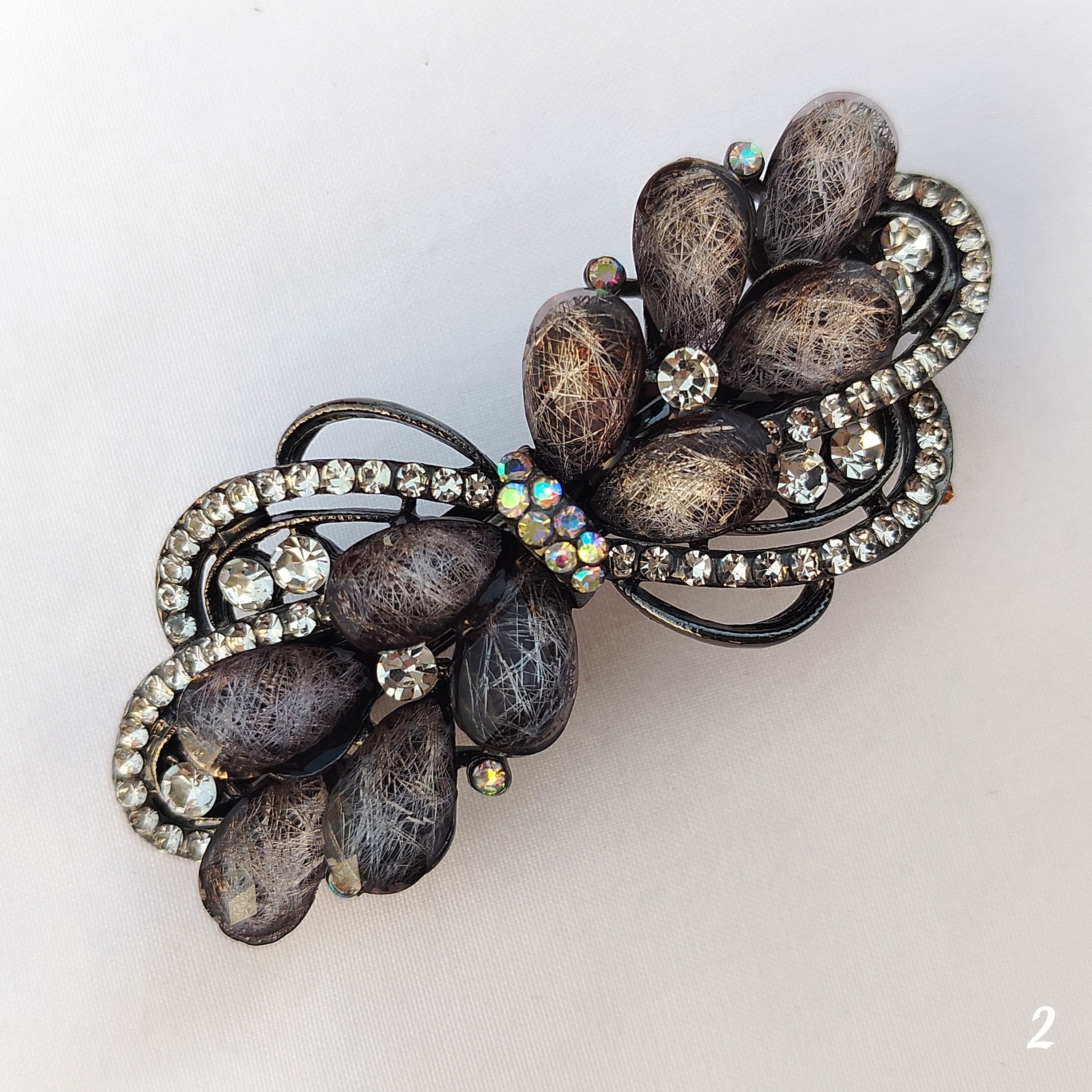 Luxe Textured Butterfly Hair Clip - Multicolor Collection