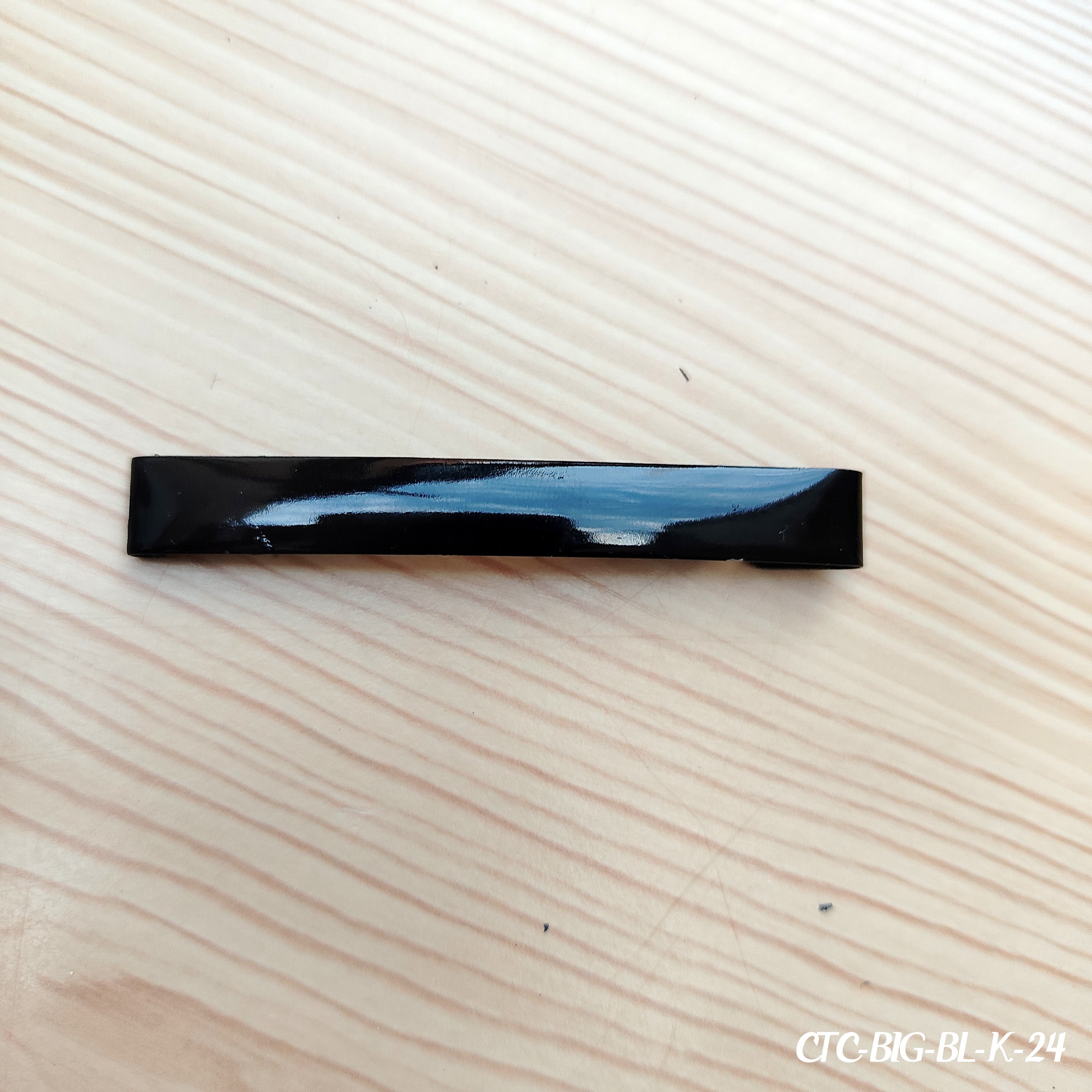 Black Banana Hair Clip - Large