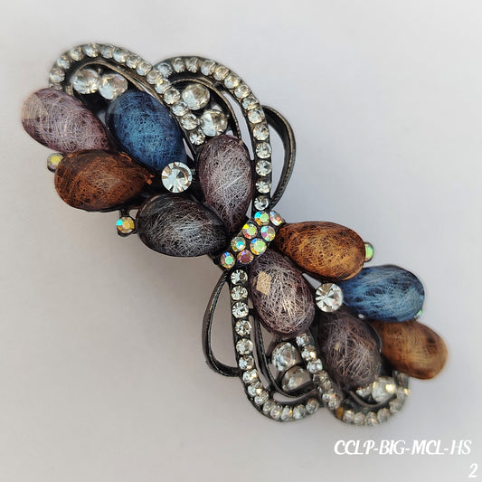 Luxe Textured Butterfly Hair Clip - Multicolor Collection