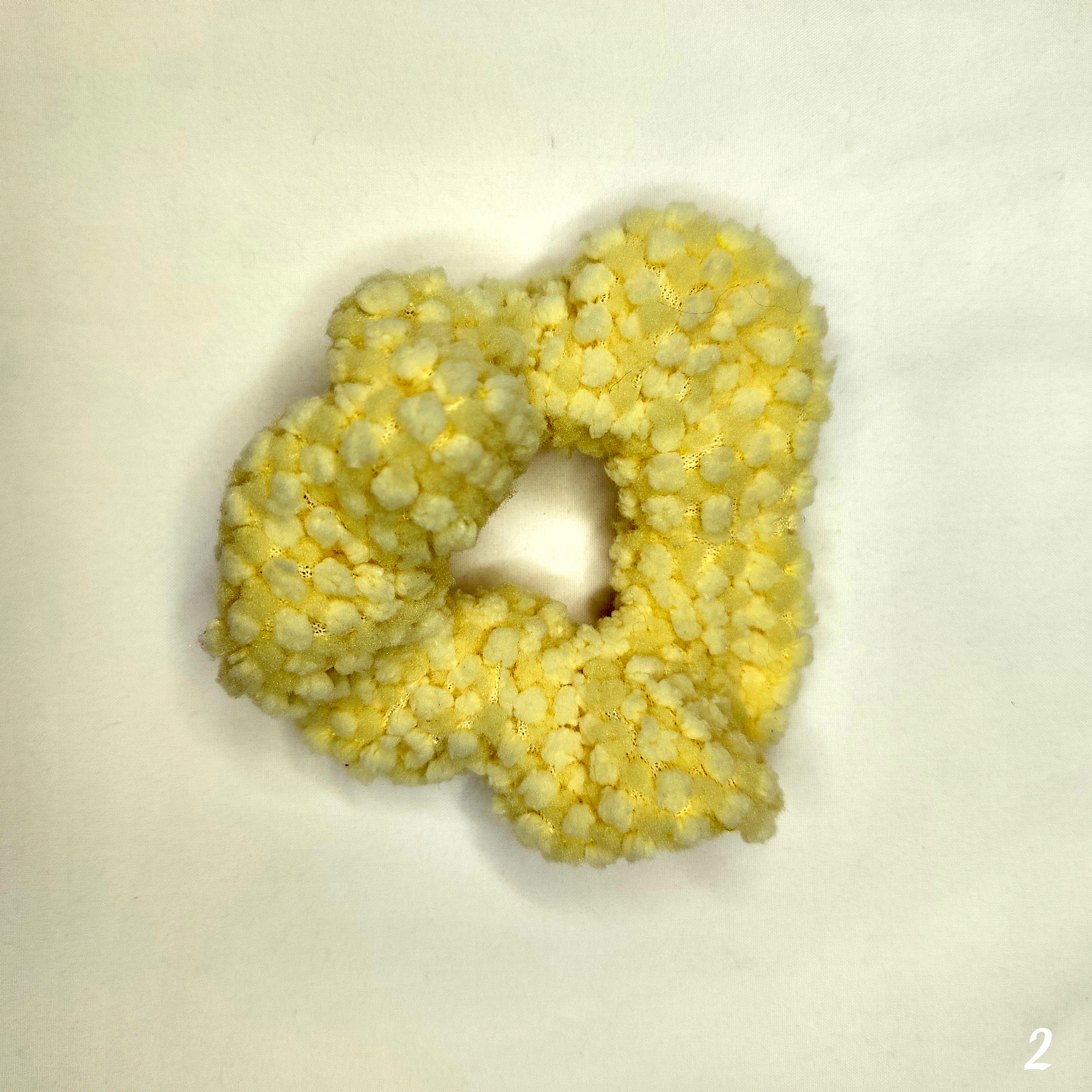 Soft and stylish, fluffy scrunchie hair bands