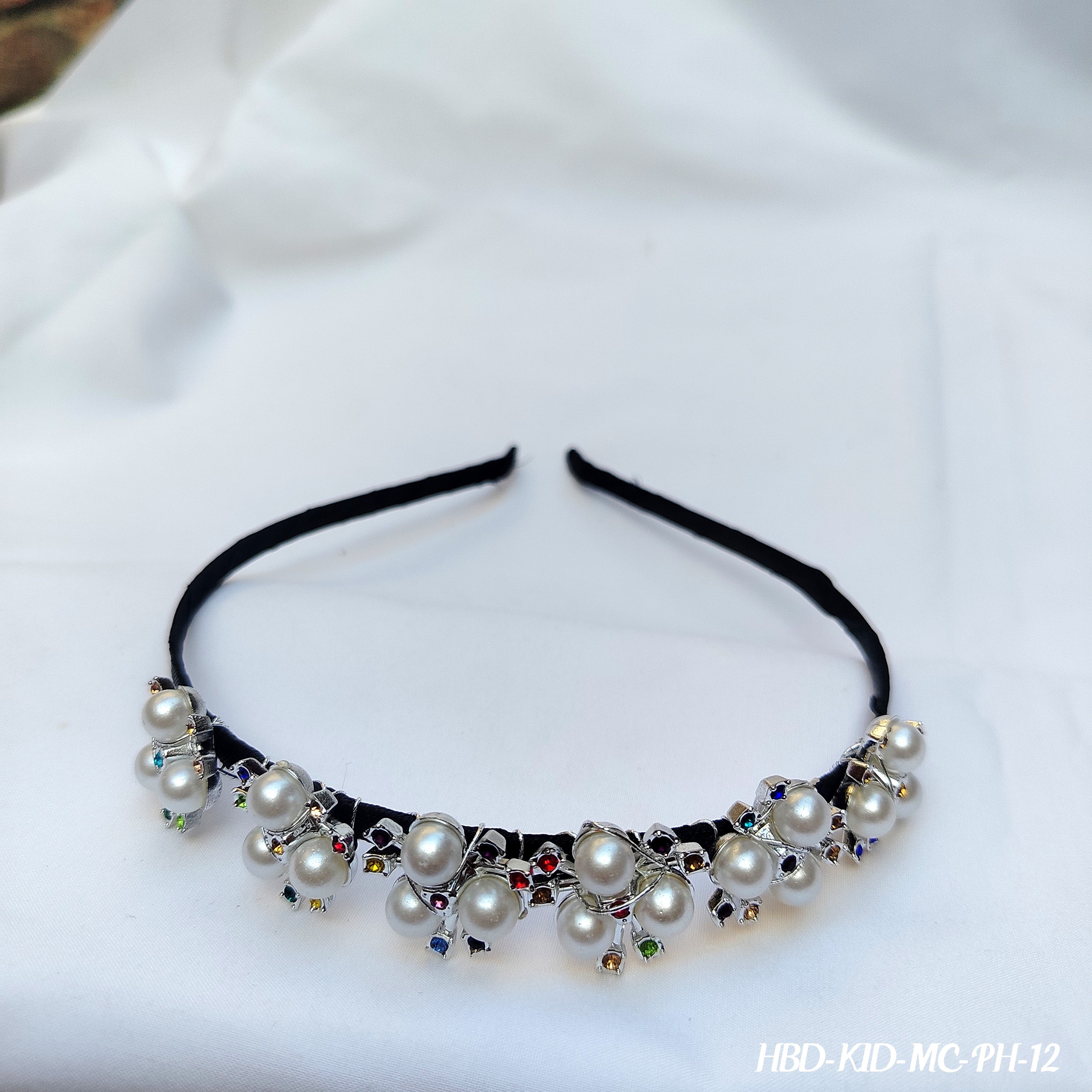 Pearl & Crystal Hair Clip