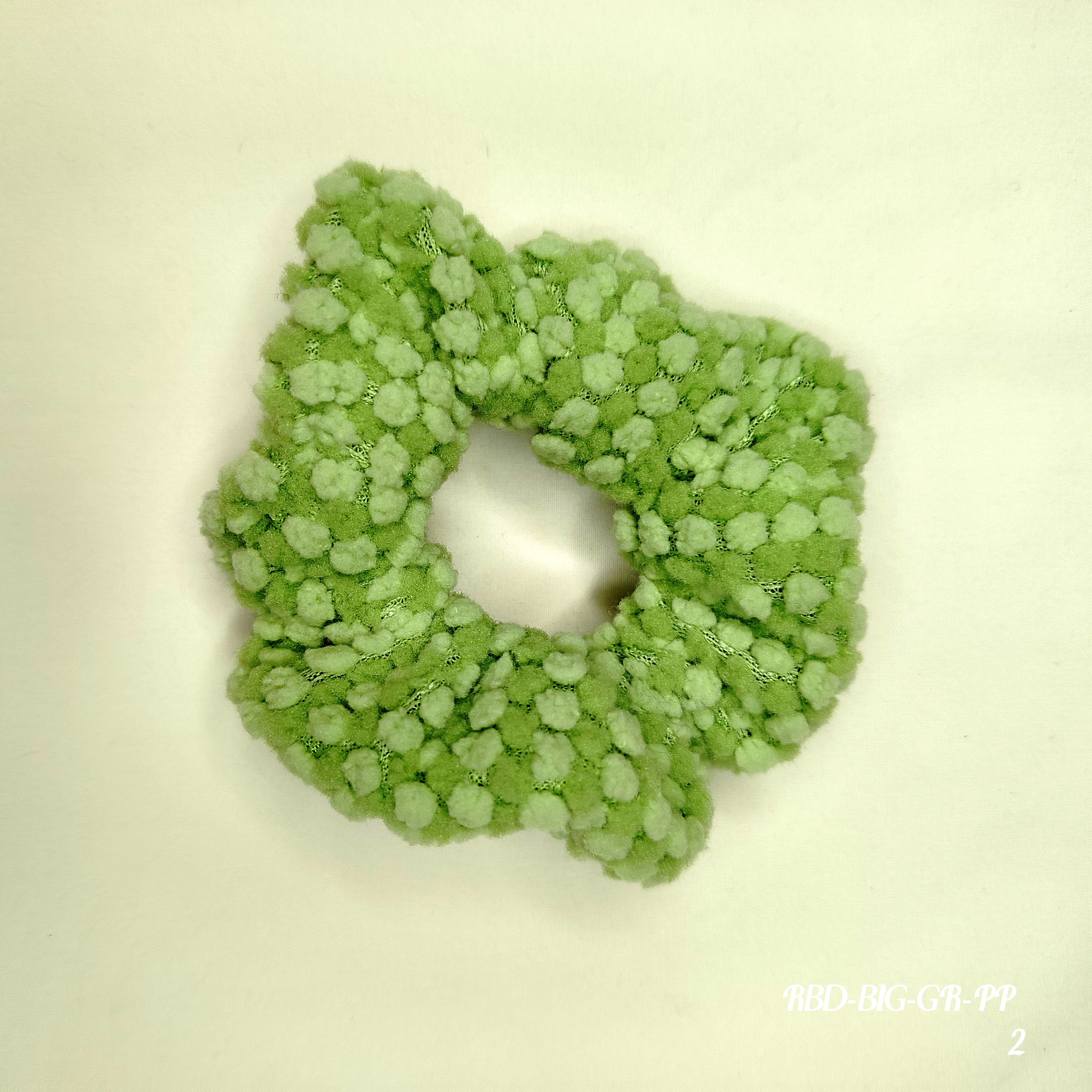 Soft and stylish, fluffy scrunchie hair bands