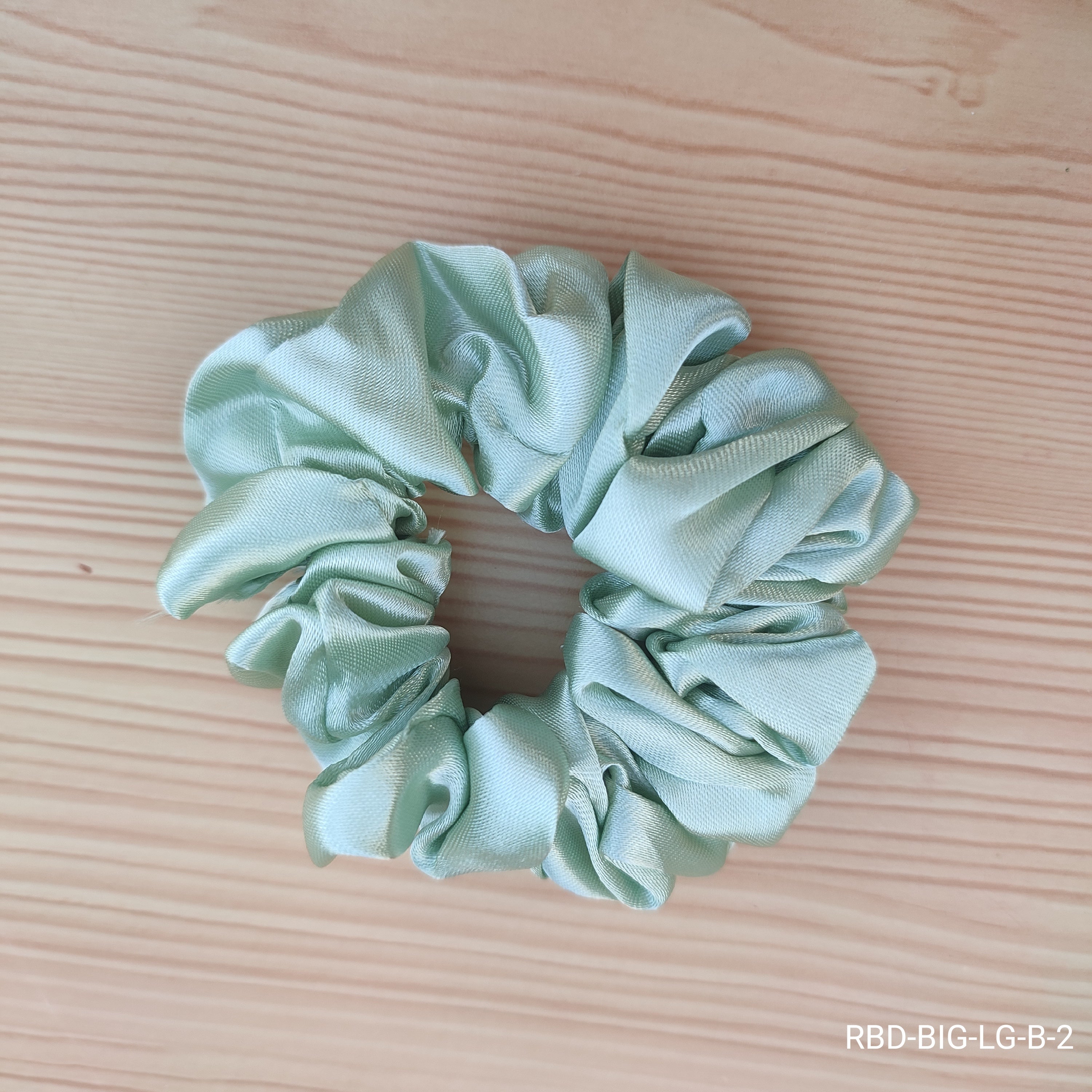 Soft satin scrunchie hair band for girls