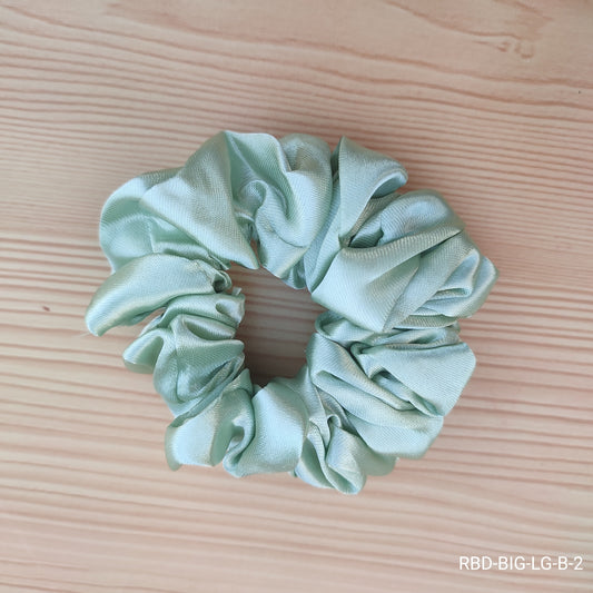 Soft satin scrunchie hair band for girls