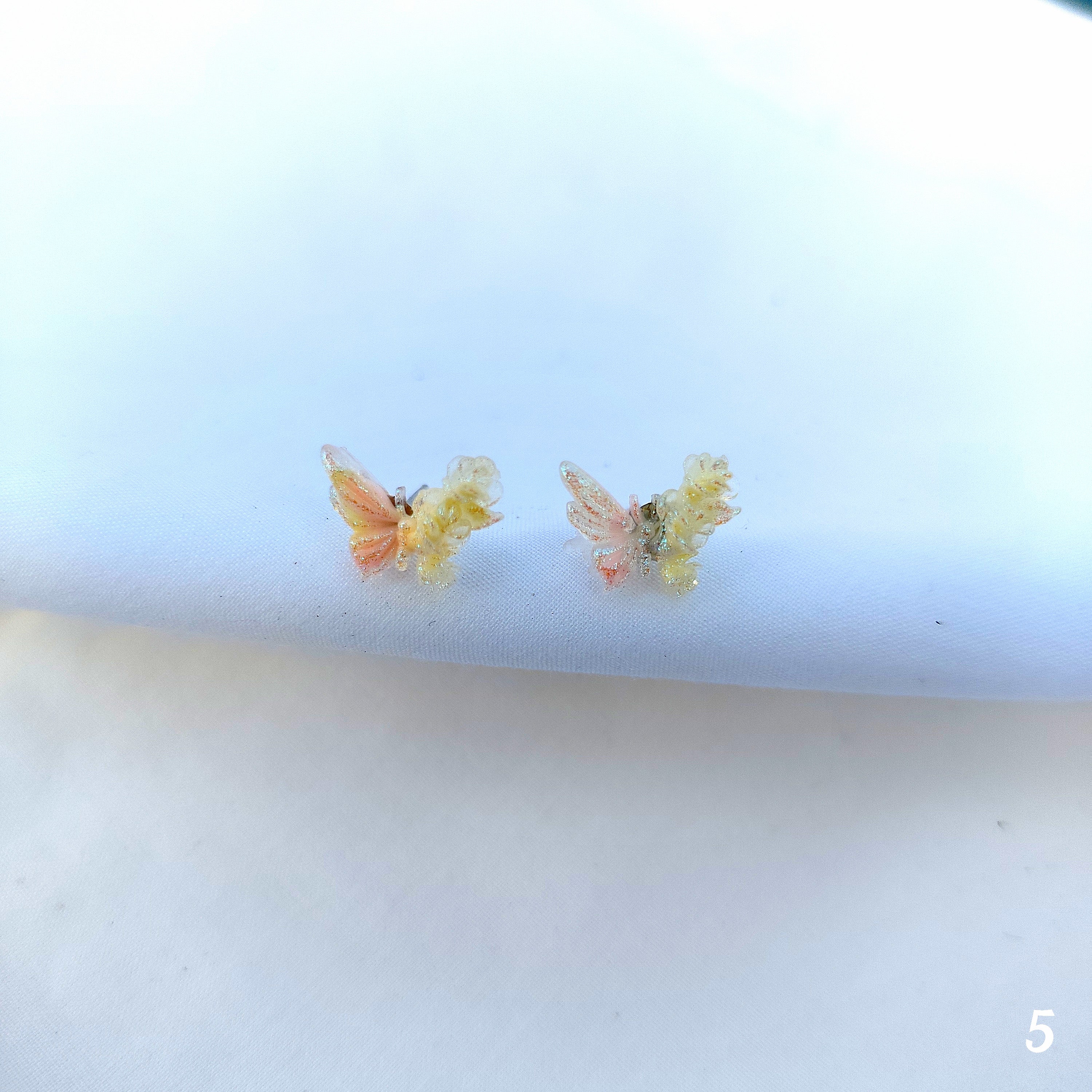 Pastel Butterfly Stud Earrings
